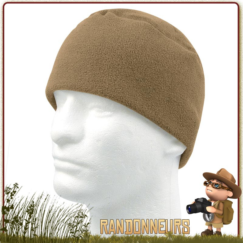 Bonnet Polaire Rothco polyester micropolaire type commando taille unique léger et chaud pour la randonnée