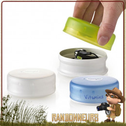 Boite Plastique Étanche avec miroir Highlander kit de survie bushcraft