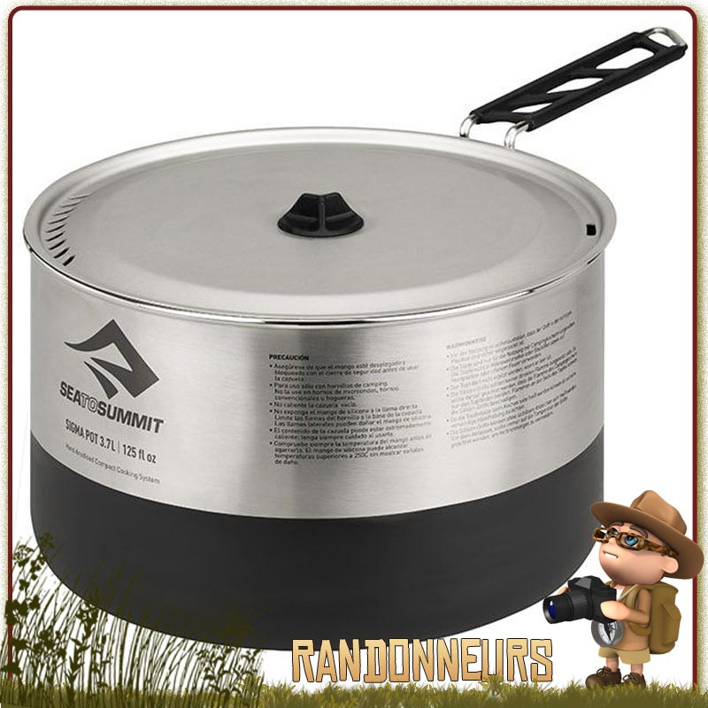 CASSEROLE ANTI-ADHESIVE NOIRE AVEC 2 POIGNEES REPLIABLES 20CM