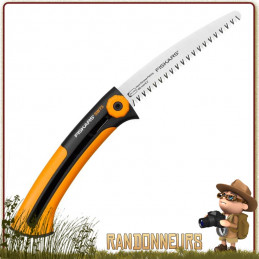 Scie rétractable Fiskars Xtract SW73 de randonnée bushcraft idéale pour la chasse et le jardin