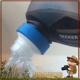 réservoir soupe et pliable seeker hydrapak. Une poche à eau pliable souple pour randonner léger