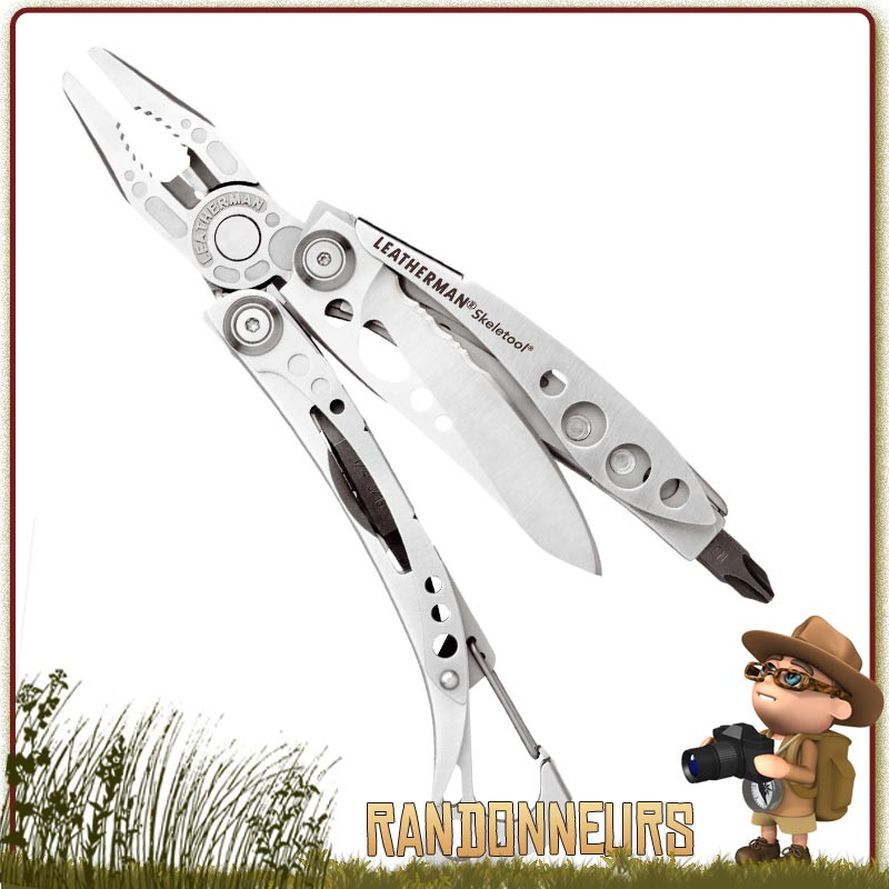 pince multifonctions SKELETOOL Leatherman est un outil pour la survie, bricolage, bushcraft