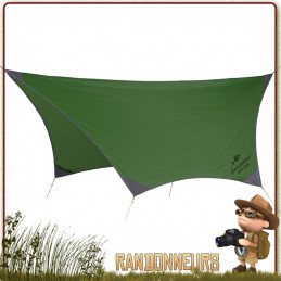 Tarp bushcraft ultra léger Traveller Amazonas pour randonner minimaliste