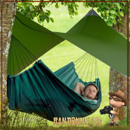 Tarp bushcraft ultra léger Traveller Amazonas pour randonner minimaliste