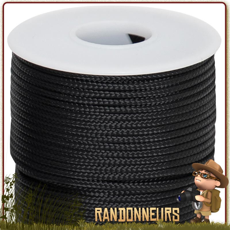 Paracord Planet Nano-Schnur – 90 M Geflochtene Nylon-Kordel, 0,75 Mm, 16,3 Kg Zugfestigkeit