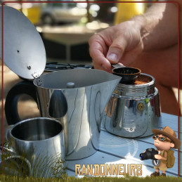 Cafetière Pot tasse presse cafe Origin Outdoor bivouac bushcraft leger