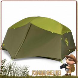 Tente AURORA 2P NEMO autoportante randonnee bivouac camping grand espace habitable