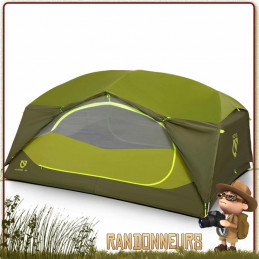 tente bivouac camping aurora 3p nemo autoportante spacieuse pour trois campeurs