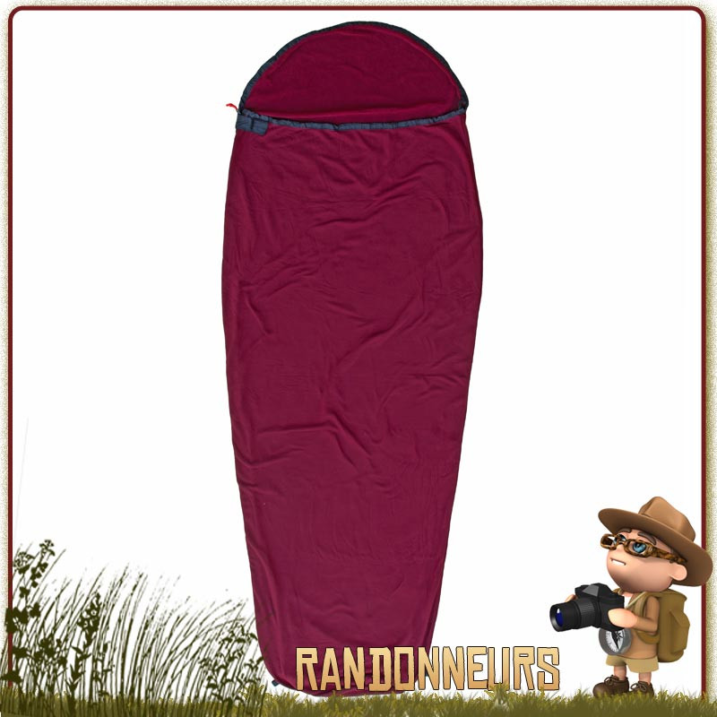 Sac à Viande drap de couchage Micro Polaire Momie Origin Outdoors