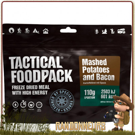 Purée de Pommes de terre et Bacon Tactical Foodpack