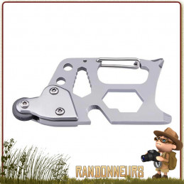 Outil de Survie Herbertz avec allume feu multi tools survivaliste randonnee