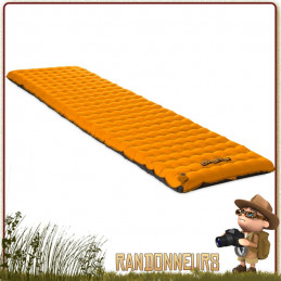 Matelas TENSOR ALPINE Insulated Nemo Long Wide meilleur matelas trekking en montagne hiver 4 saisons