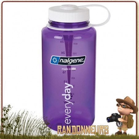 Bouteille Nalgene Grande Ouverture 1L PURPLE