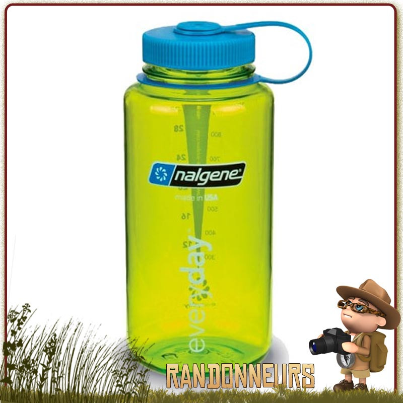 Gourde sport Hydratation - Légère et résistante aux chocs. 650ml. Made in  France.