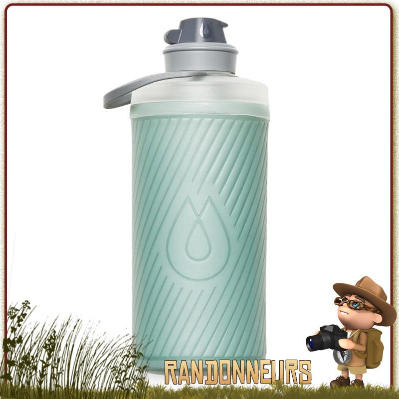 Gourde Pliable Flux 1 Litre Hydrapak randonnée légère gourde souple