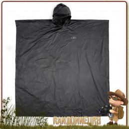 Poncho Randonnée Origin Outdoors Noir pvc réutilisable