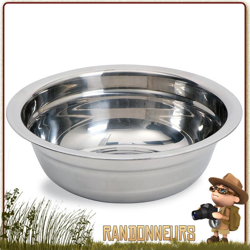 Assiette de Camping en Aluminium diamètre 20 cm CAO camp bushcraft