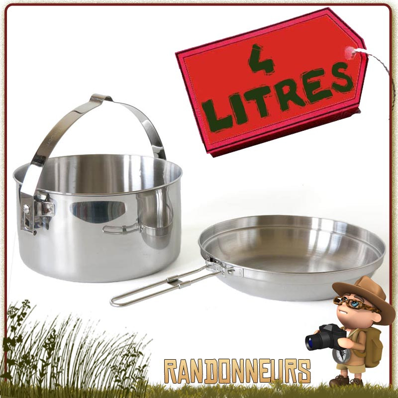 Assiette Inox Alpine MSR pour bivouac bushcraft randonnée ultra léger