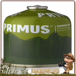 cartouche de combustible pour réchaud gaz Primus Summer Gaz très bon rendement l'été