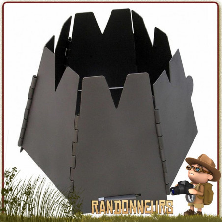 Réchaud à Bois HEXAGON Titane Vargo