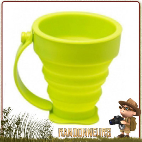 Tasse Silicone Pliable avec anse 20 cl CAO