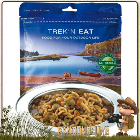 Civet de Boeuf aux Pâtes Trek'n Eat