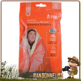 Couverture thermique de survie S.O.L. Survive Outdoors Longer