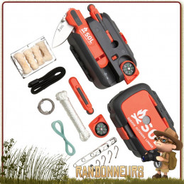 Survival Tool Kit Origin SOL kit de survie randonnée complet