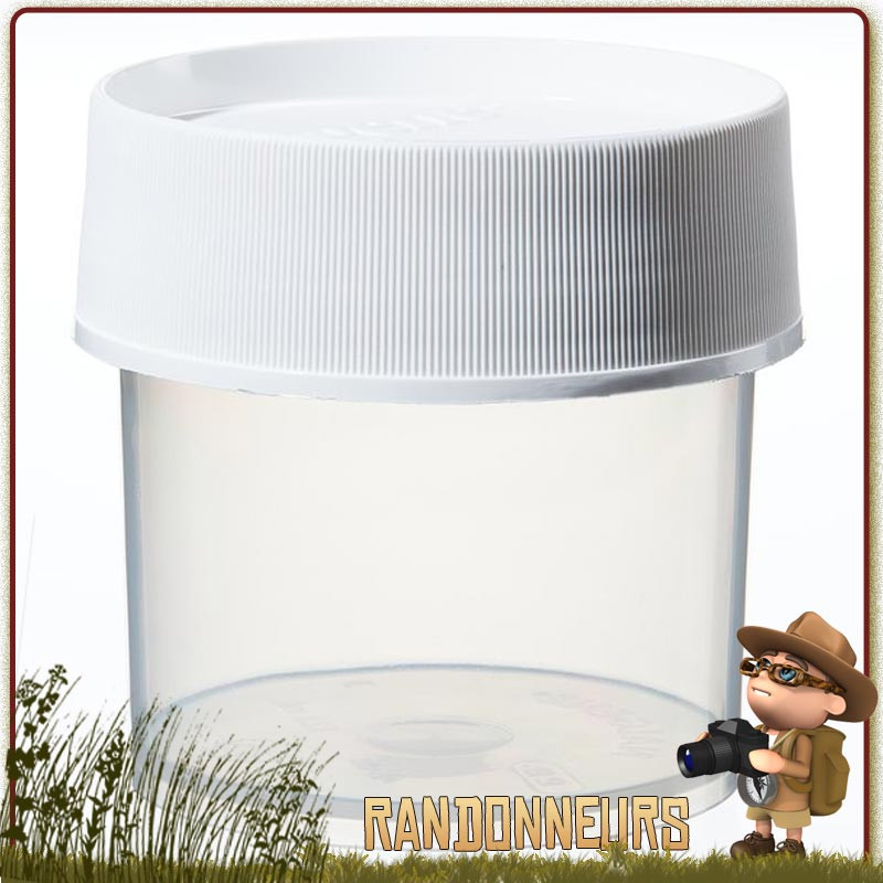 Boite de Stockage Jar 125ml Nalgene Polypropylène de rangement transport aliments cosmétique en voyage