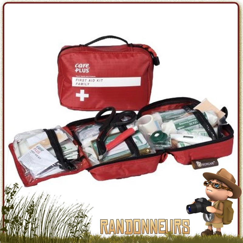 Trousse de Secours Premiere Urgence Care Plus trekking voyage survie