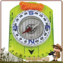 Boussole de randonnée Boussole d'orientation pour enfants Navigation sur la  carte - Petite boussole de survie - Étanche et légère Petite boussole de  survie - Mini Camping