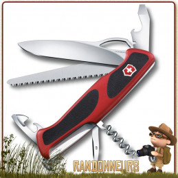 Victorinox RANGERGRIP 79 avec 13 fonctions et 8 pièces. Couteau Multifonctions Victorinox lame de 10 cm