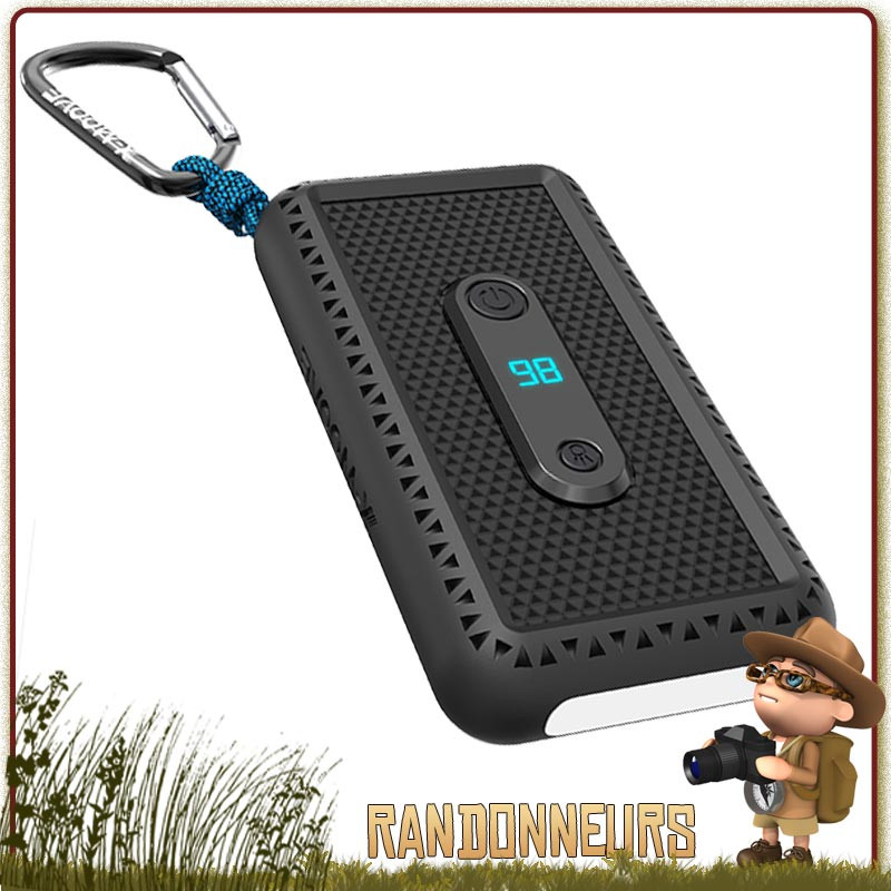 Radio de camping portable, 4 modes de charge, batterie externe