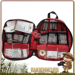 Sac à Dos Trousse de Soins Vide LARGE Travelsafe à compléter de vos accessoires de secours format sac à dos