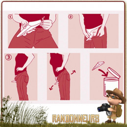 UneedMe Urinoir Femme Toilette Camping Accessoires, Debout pour Femme Sac  de RandonnéE Voyage Accessoires Camping Toilette Portable Extérieur WC