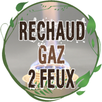 Rechaud Gaz 2 Feux