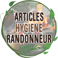 articles d'hygiène corporelle pour randonner camper bushcraft en forêt bassine pliable légère savon biodégradable randonnée