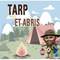 tarp trekking ultra léger meilleur tarp survie bushcraft achat toile bâche tarp campement bushcraft minimaliste