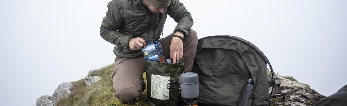 Sachet repas lyophilisé, le moyen le plus léger de se nourrir en randonnée au long cours